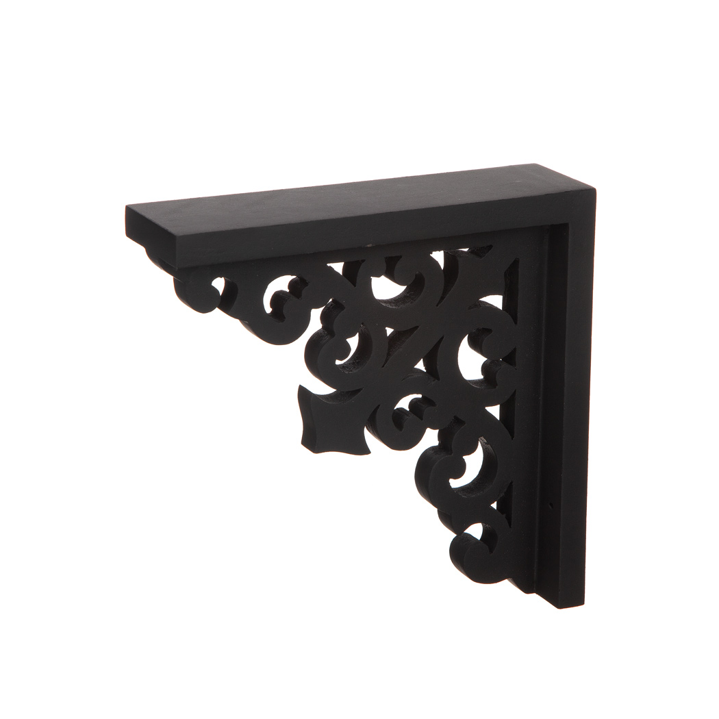 Shelf bracket - Bracket - Wood - Black - 2