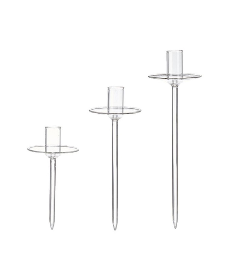 Candle holder - Candle holder for pots - Crown candles - 3-pack - 3