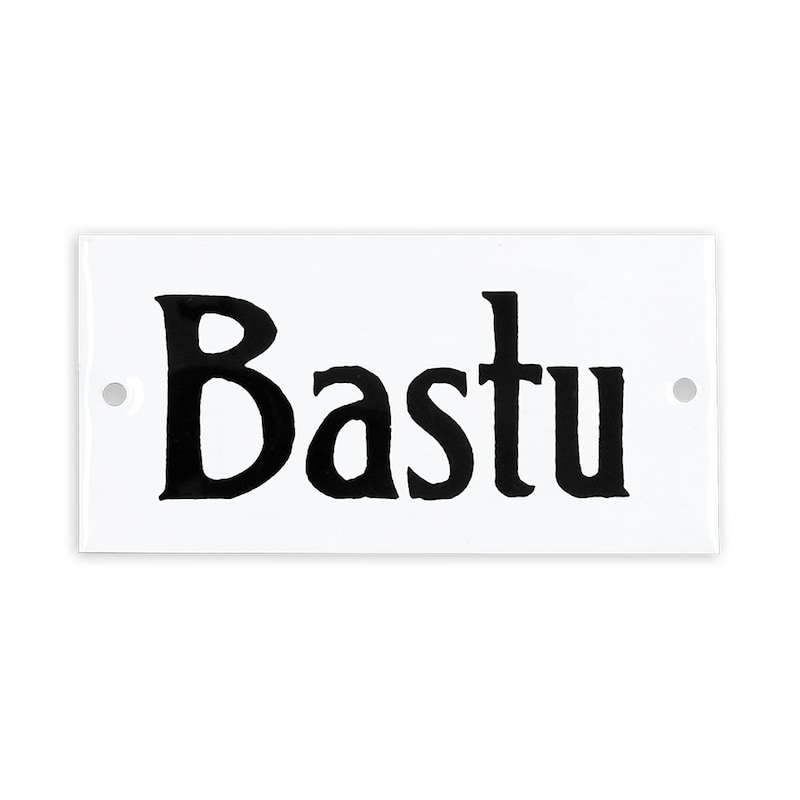 Enamel sign - Sign - Sauna - 2