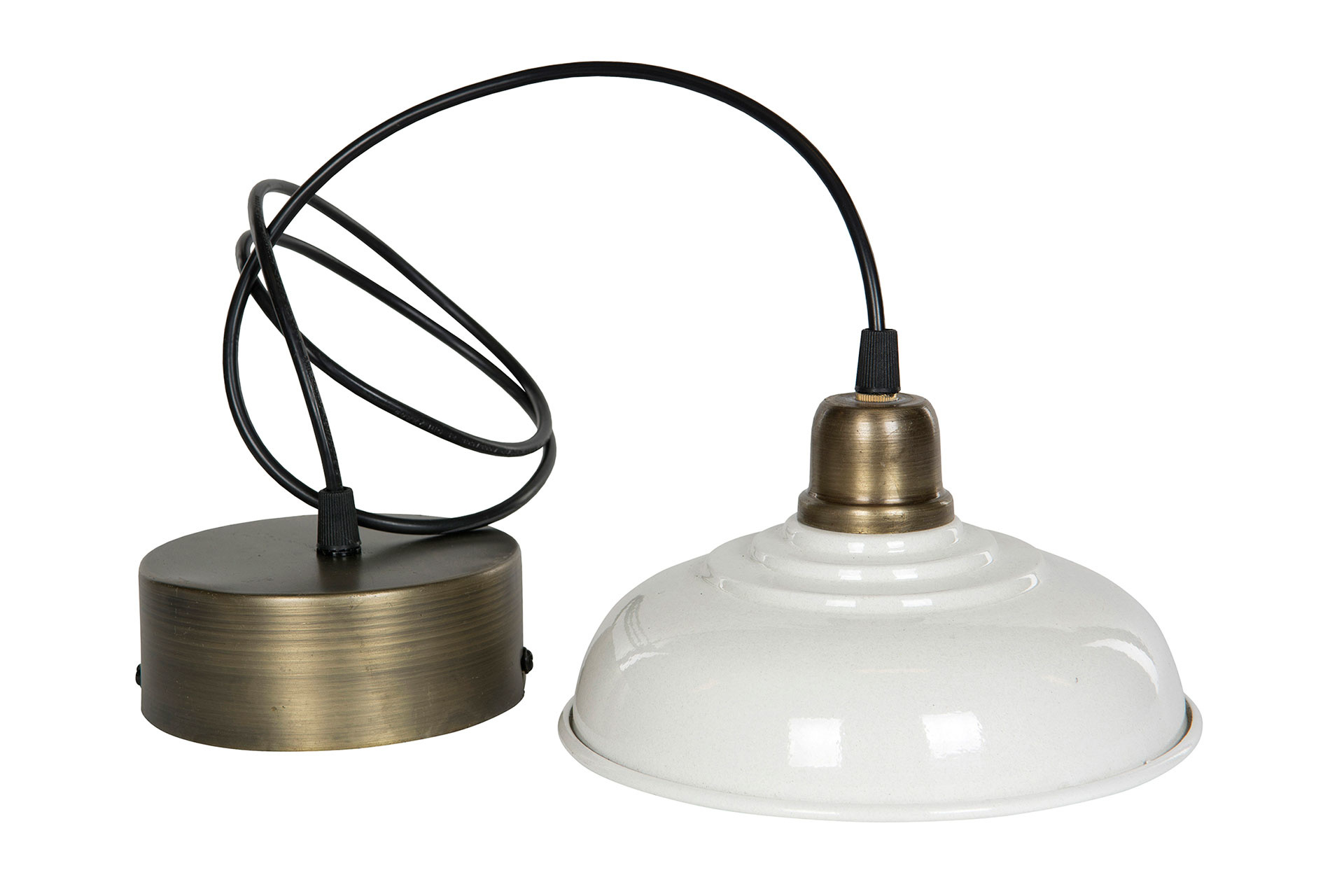 Lamp Enamel Shell 20x11cm - 3