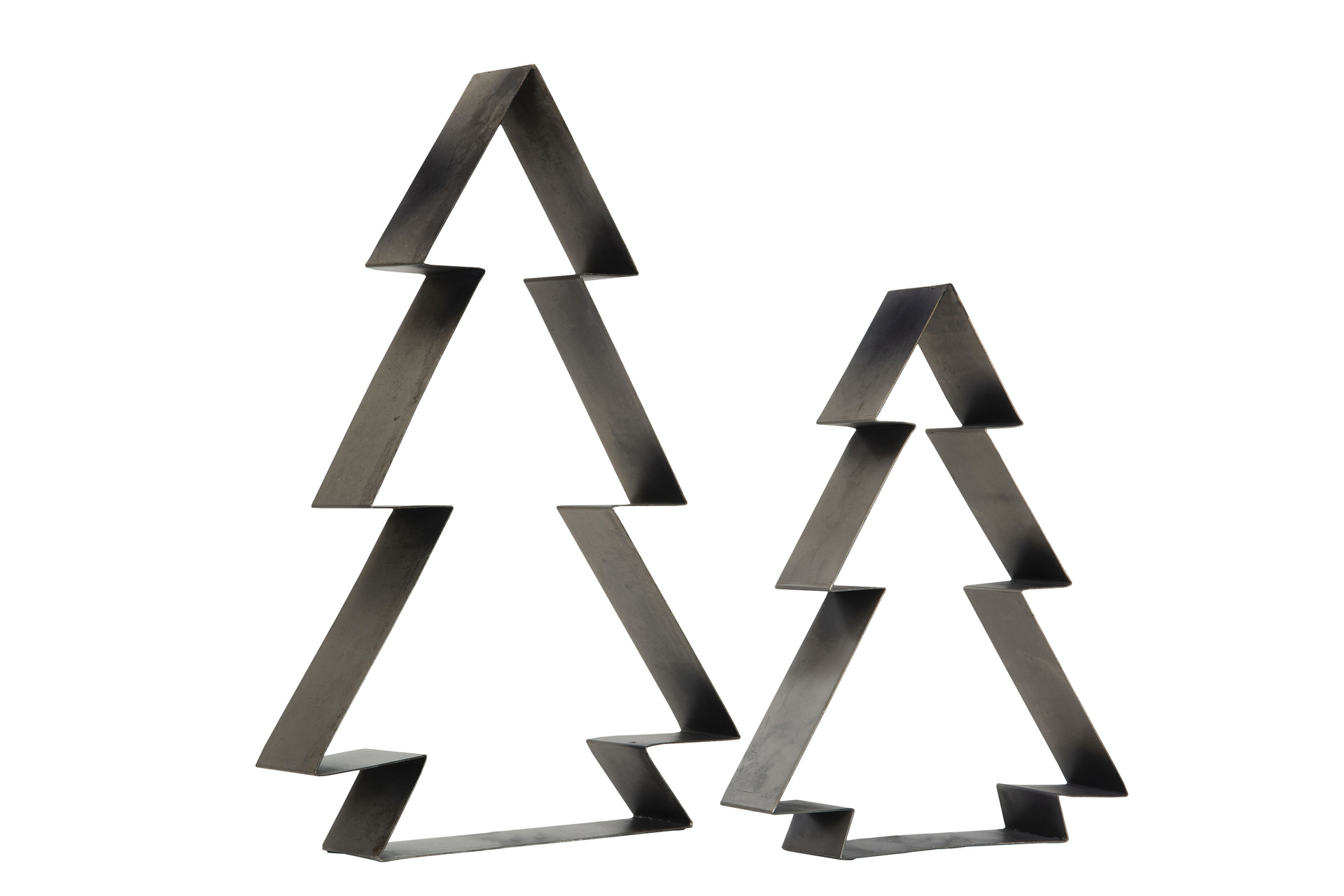 Spruce Antique Silver Metal - 2-pack 30x60 cm - 3