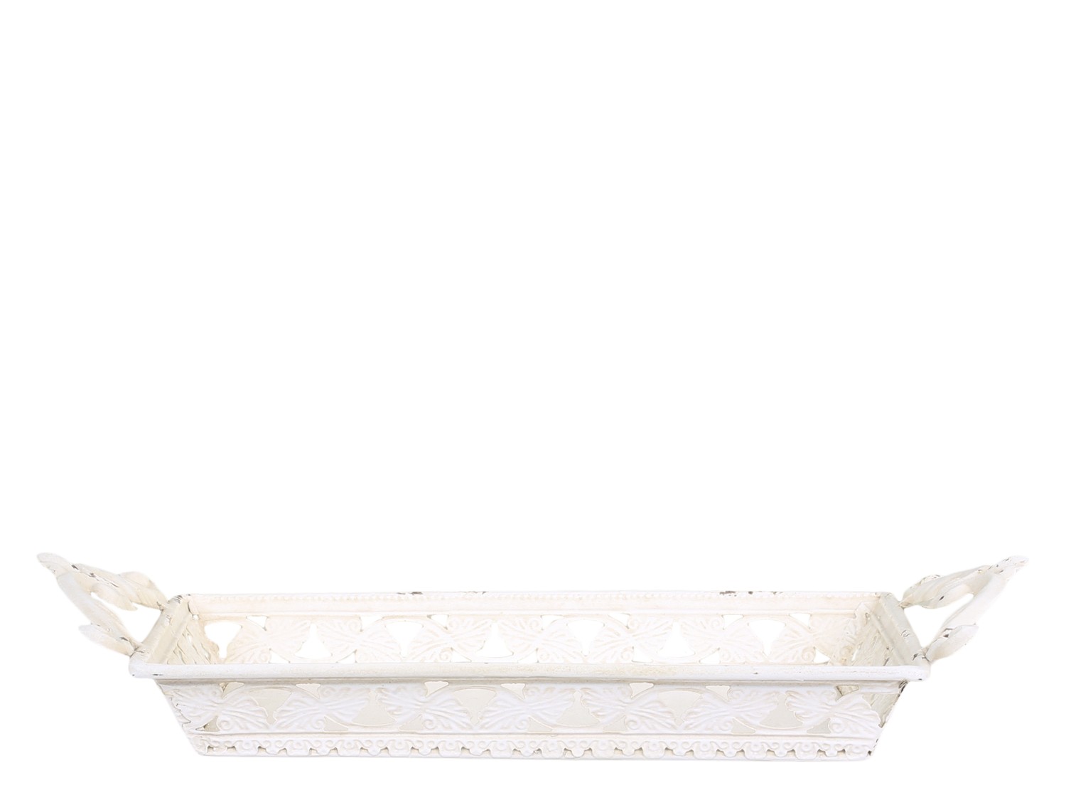 Tray with handle and decoration - 29 cm - 5