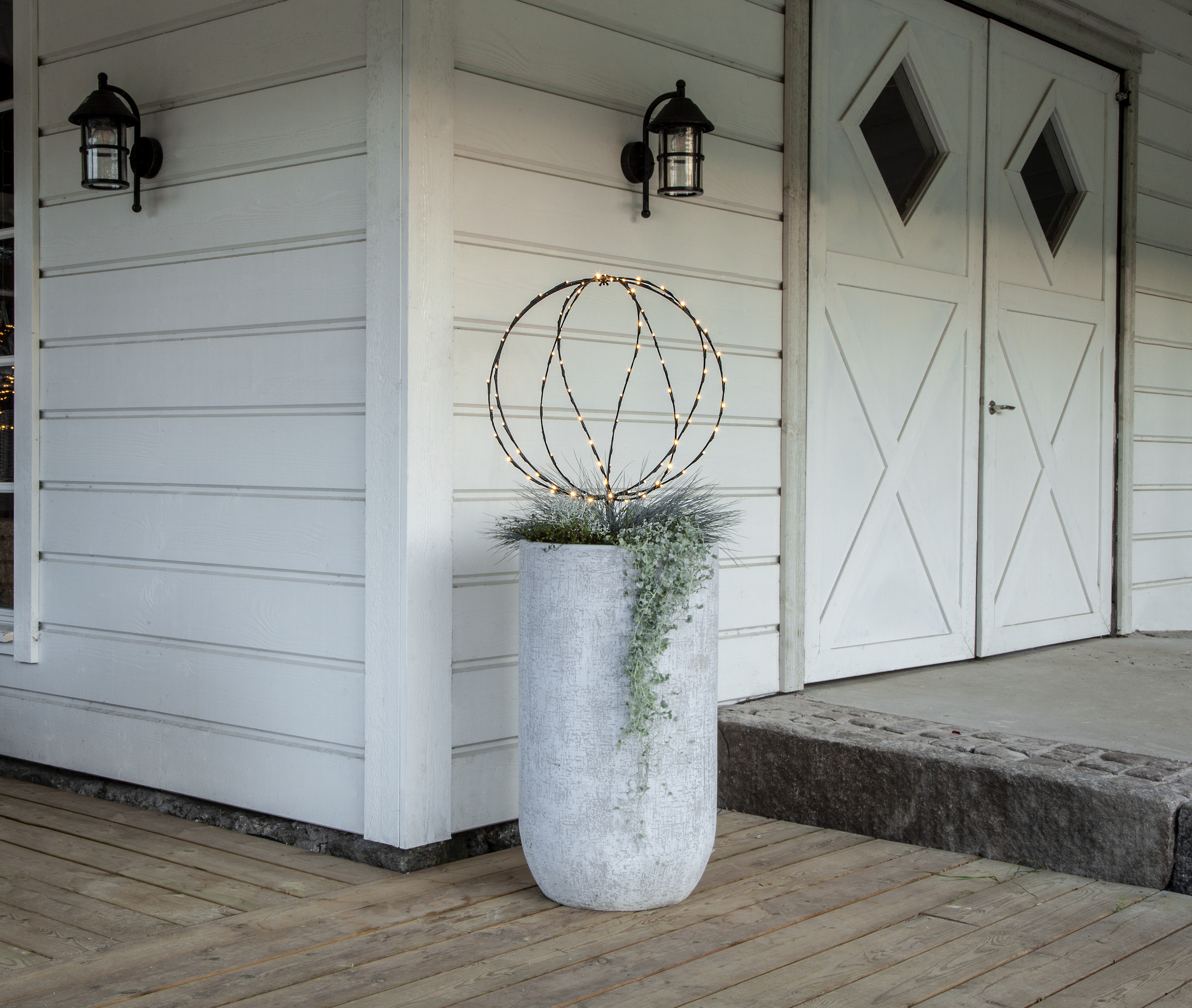 Light globe - Ball with lighting - 50 cm - Outdoor decoration - 4