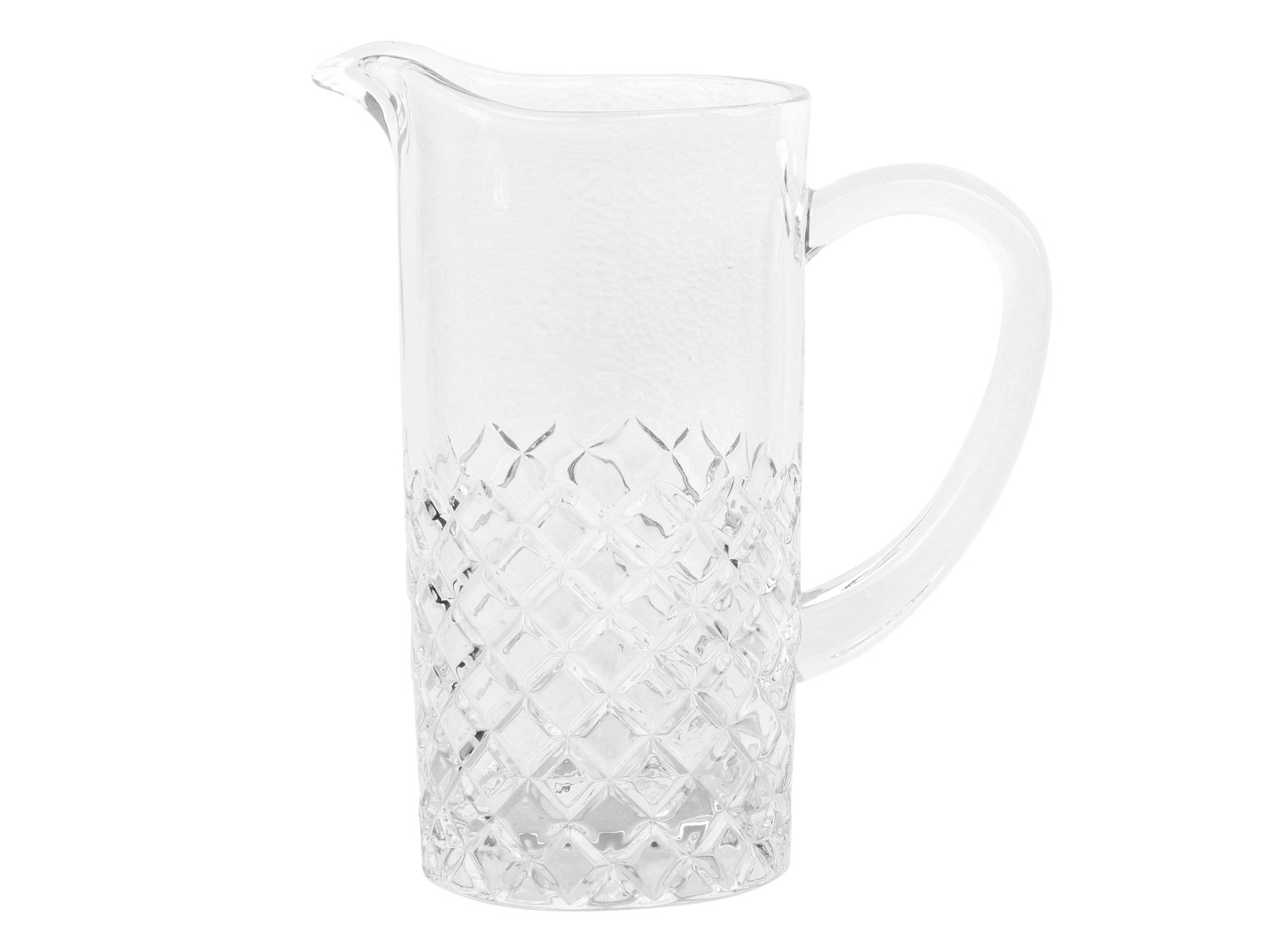 Kanna - Glaskanna - Tillbringare - H22/L20/B11 cm - 2