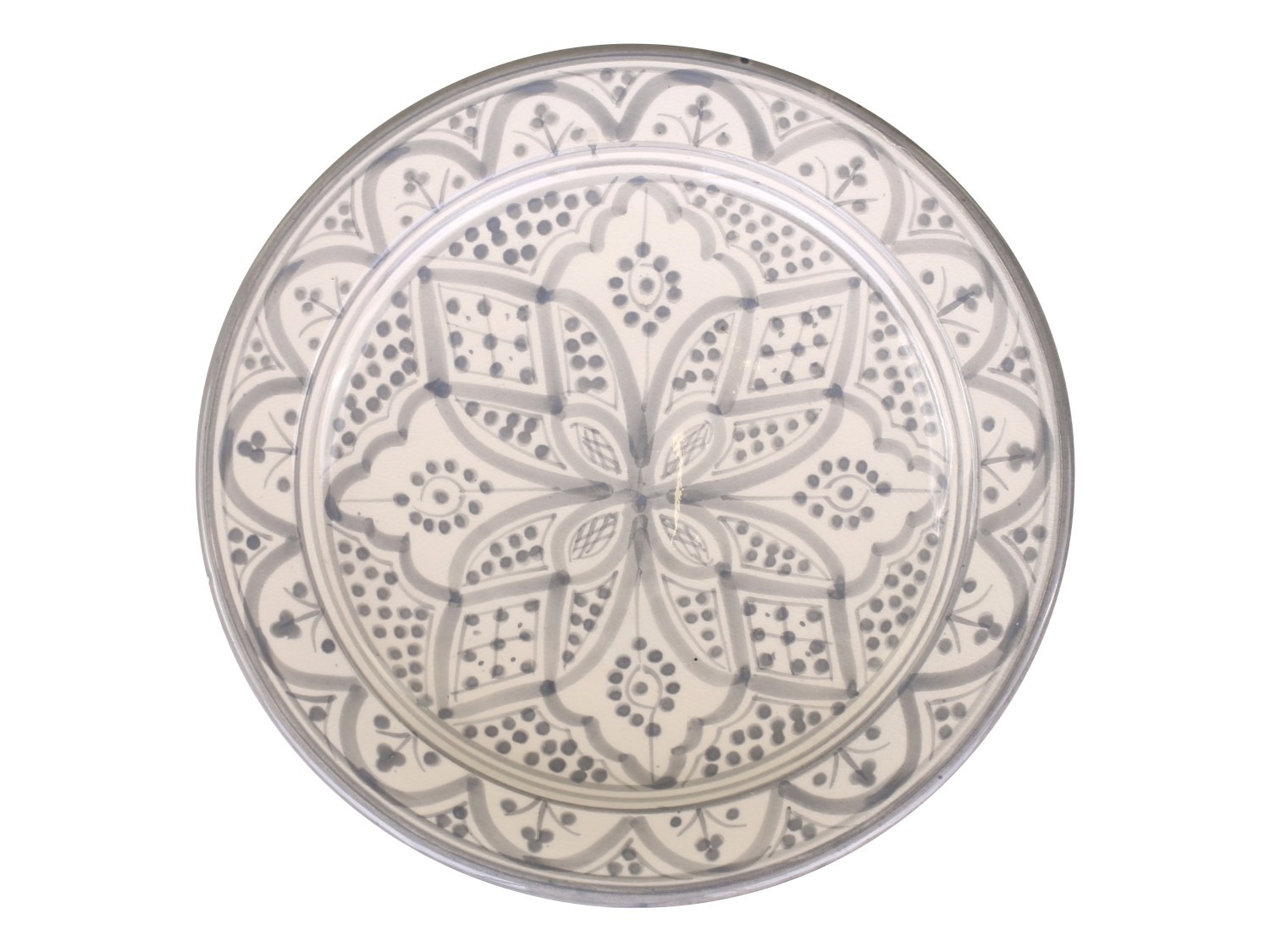 Hand-painted bowl H6/Ø25 cm - 3