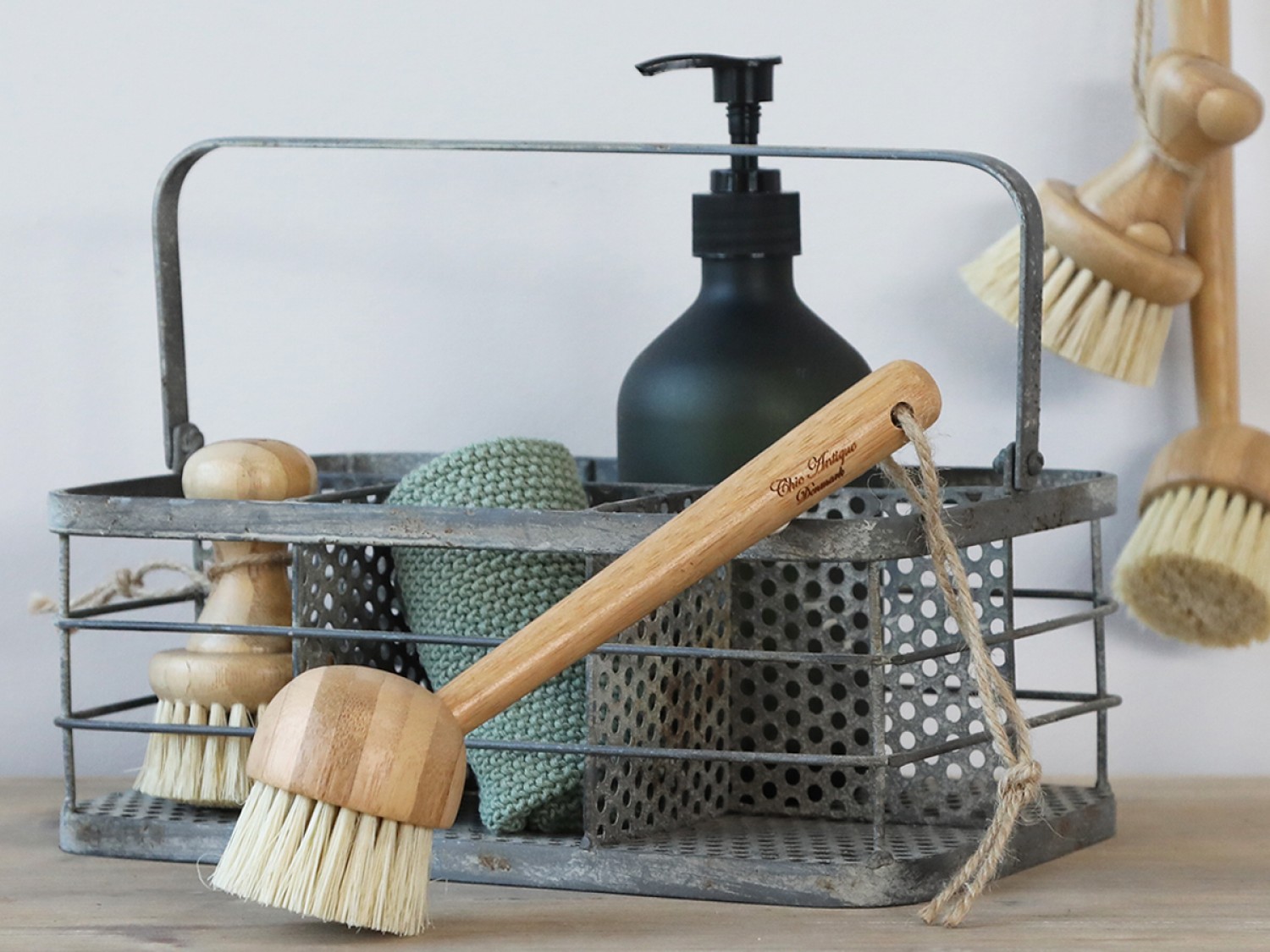 Dish brush - Natural - 22 cm - 2