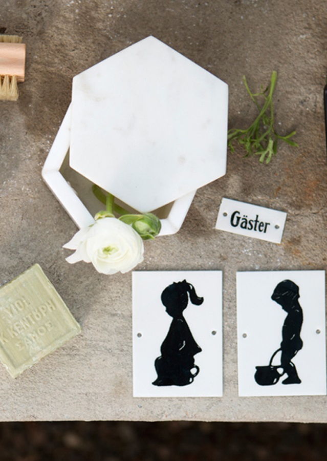 Enamel sign - Sign - Guests - 2