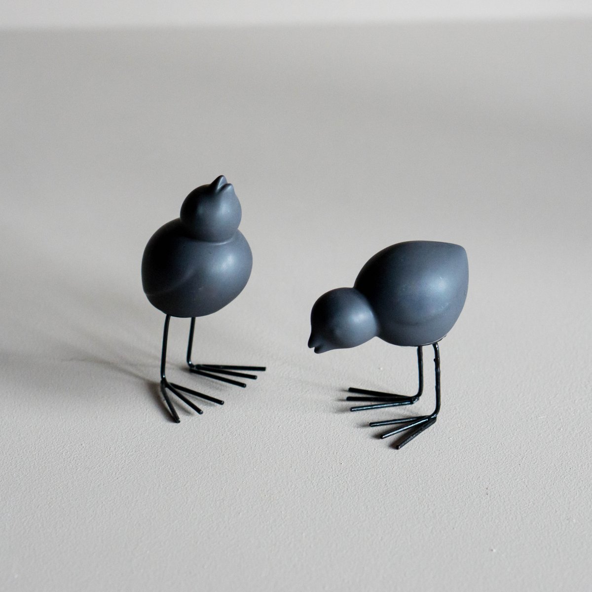 Birds - Swedish Birds - Black - Ceramic - 2-pack - 7