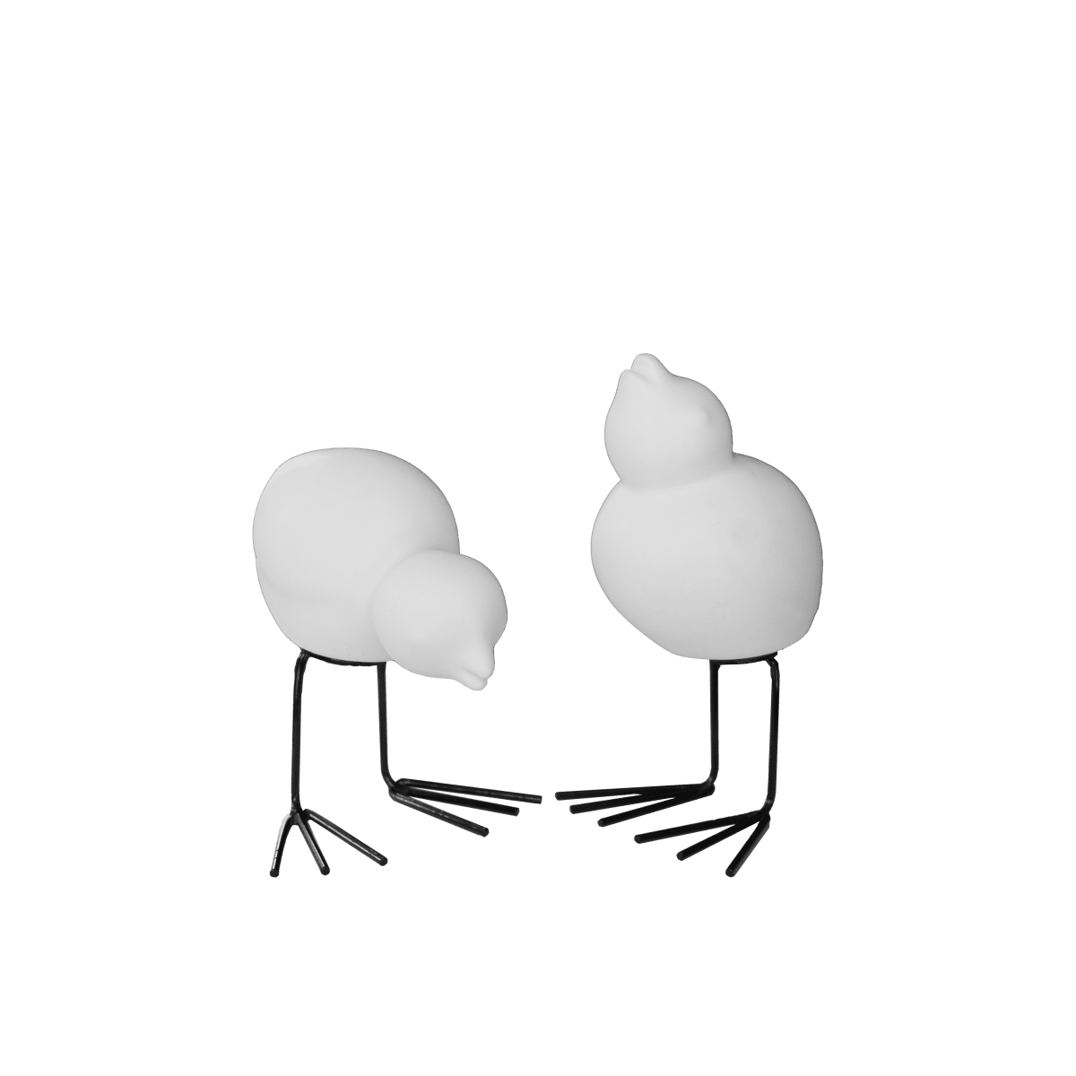 Fåglar - Swedish Birds - Vit - Keramik - 2-pack - 10