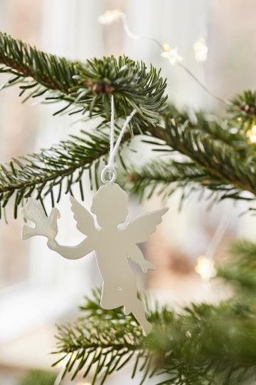 Änglar - Julänglar - Metall - Julgranspynt - Nostalgic Christmas - 6-pack - 2