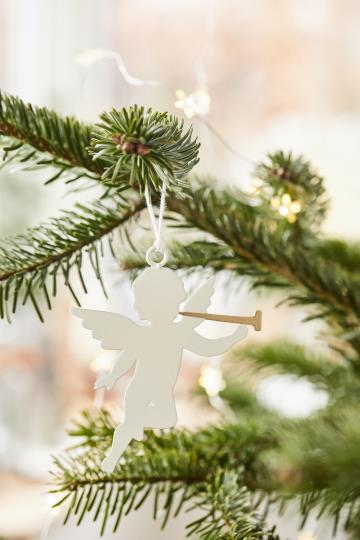 Änglar - Julänglar - Metall - Julgranspynt - Nostalgic Christmas - 6-pack - 3