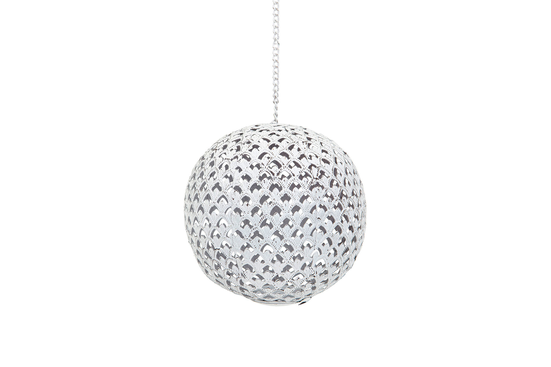 Candle globe - Lantern - White - 16 cm - 4