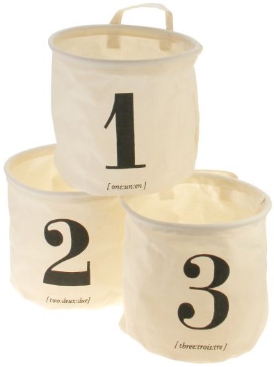 Förvaringspåsar - Korgar - 3-pack - Nr 1-3 - 2