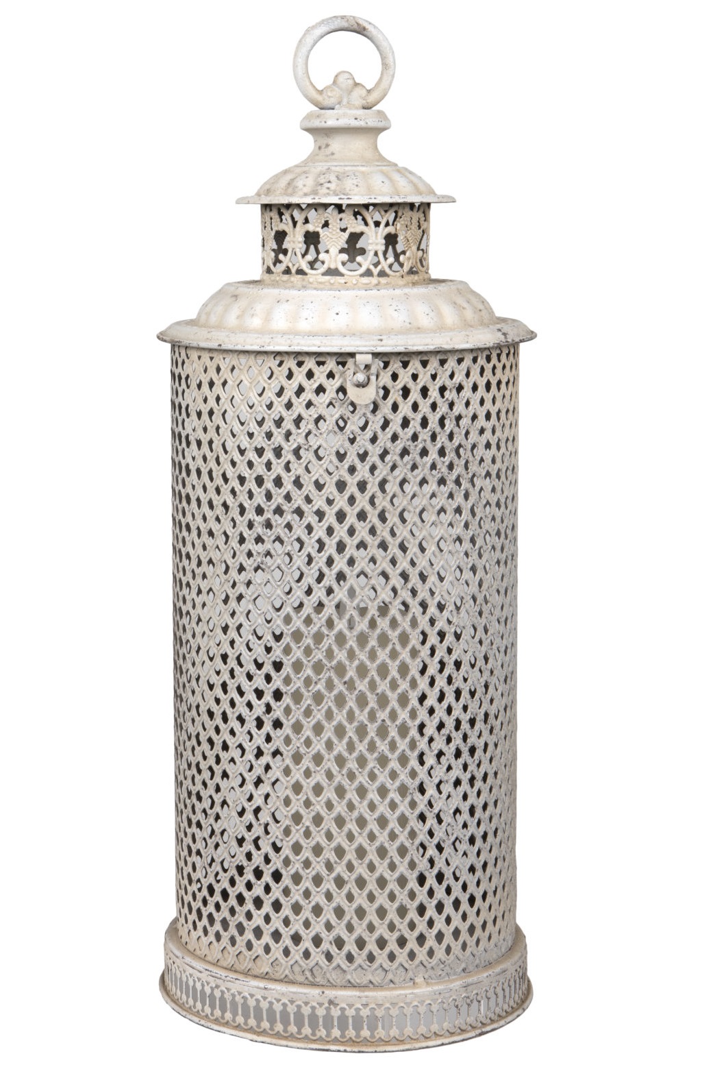 Lantern - Candle lantern - Antique white - 55 cm - 2
