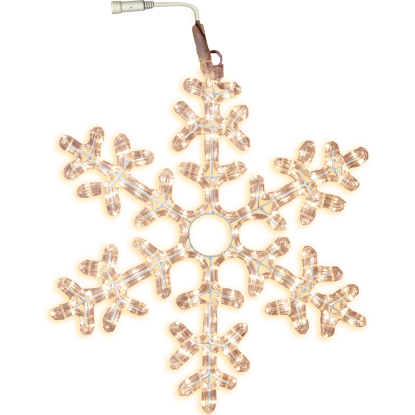 Snowflake Silhouette - Outdoor decoration - 50x43 cm - 2