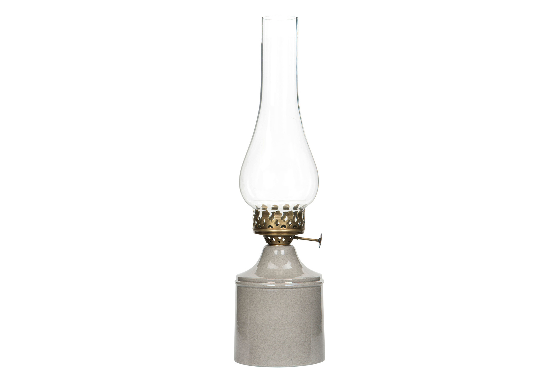 Lantern - Candlestick - Light lantern - Enamel - Sand - 35 cm - 3