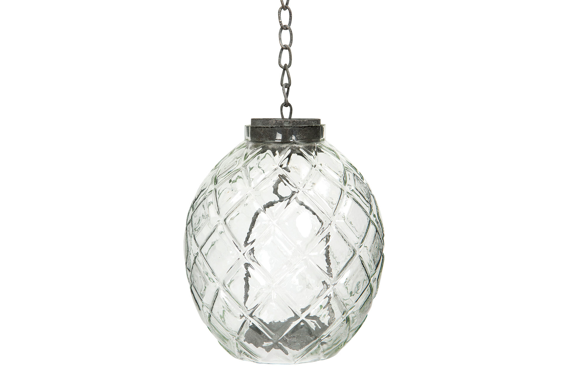Lantern/Glass Haley Chain 13x18/50 cm - 4