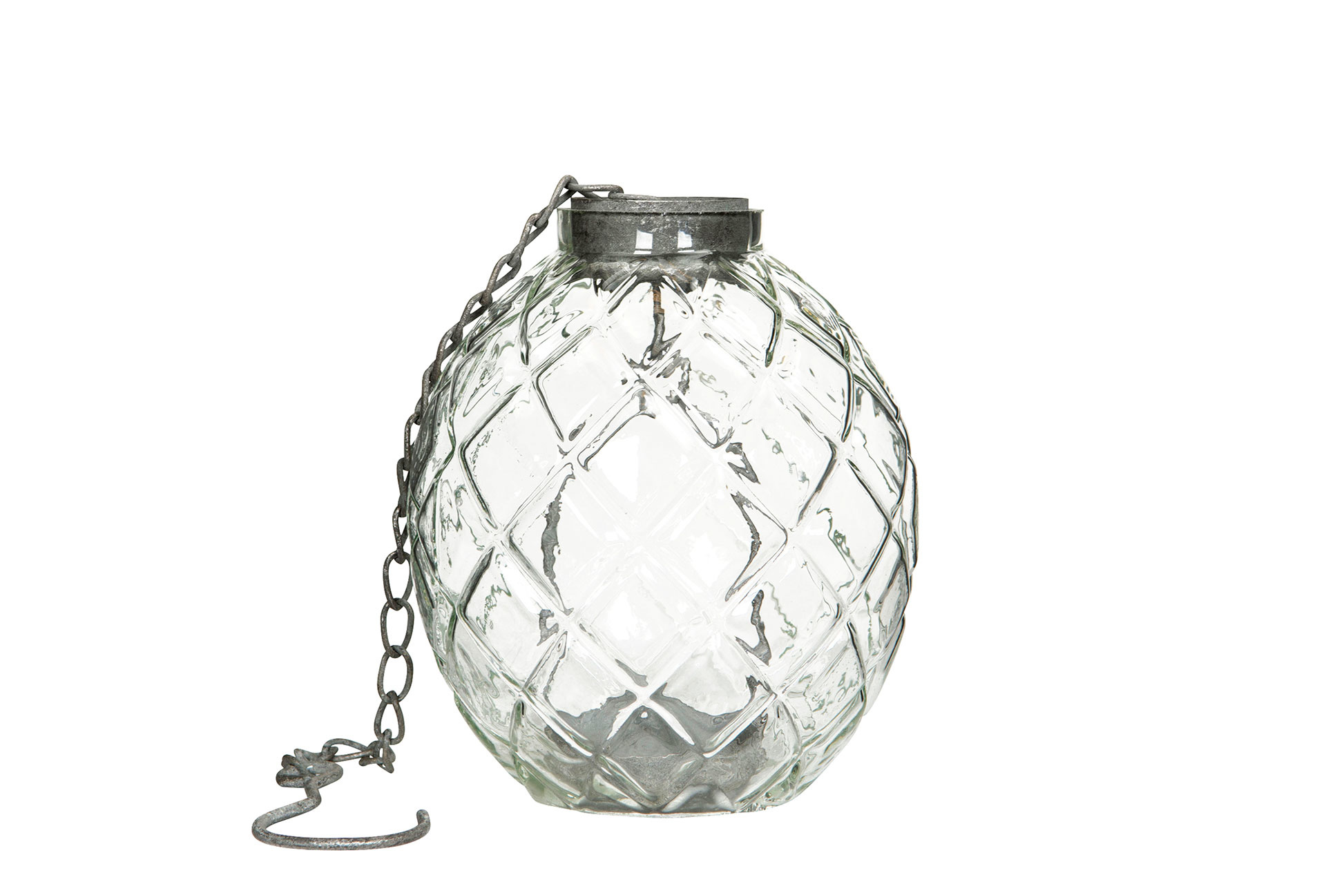 Lantern/Glass Haley Chain 13x18/50 cm - 5