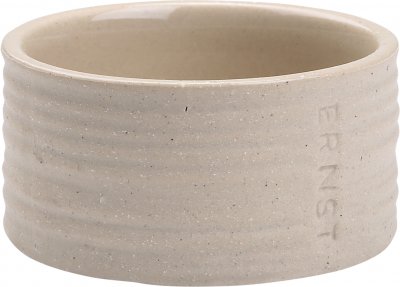 ERNST CANDLE HOLDER/CANDLESTICK STONEWARE - NATURAL - 4