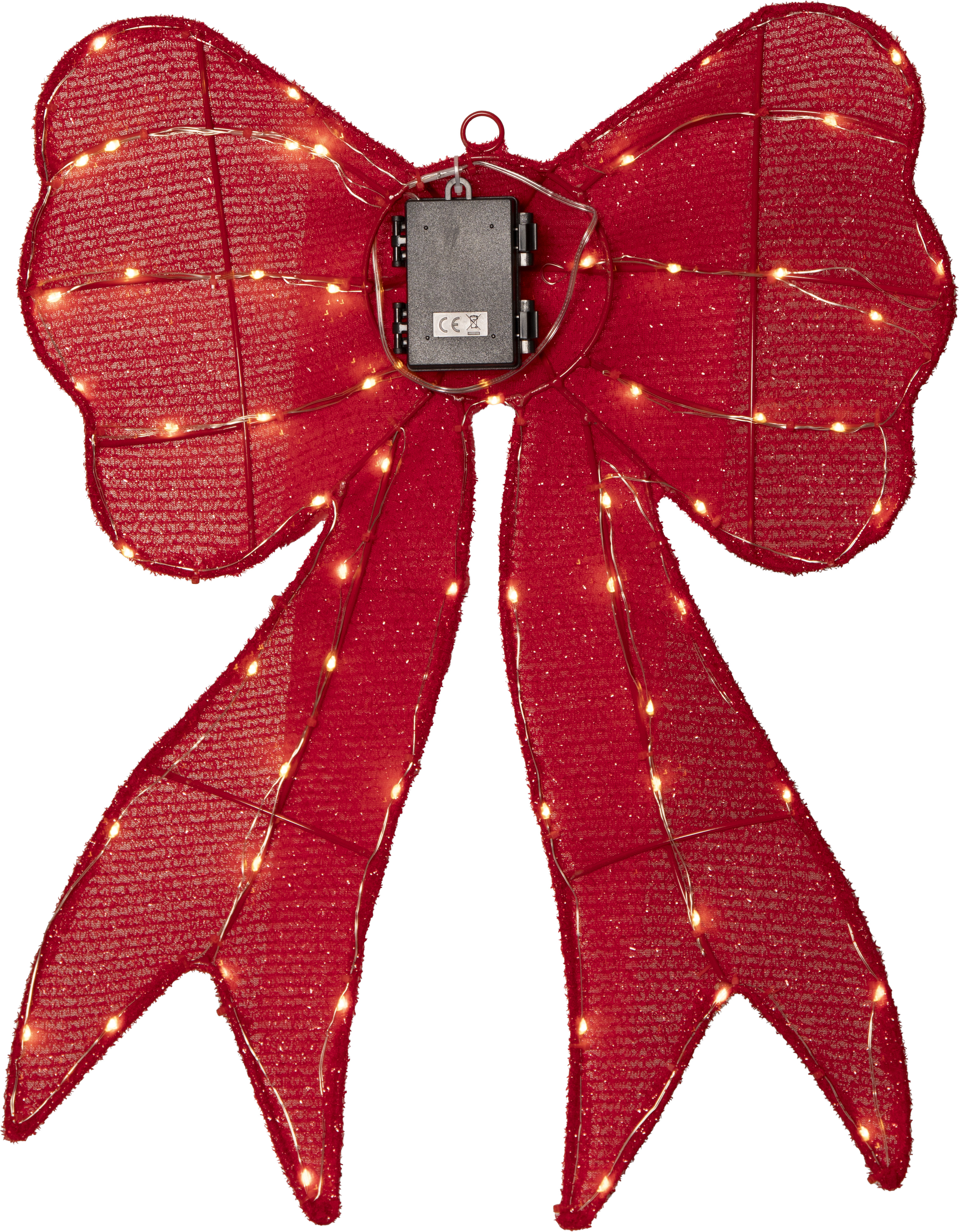 Battery-powered Silhouette - Rosette - String of lights - Outdoor - 56x43 cm - 3