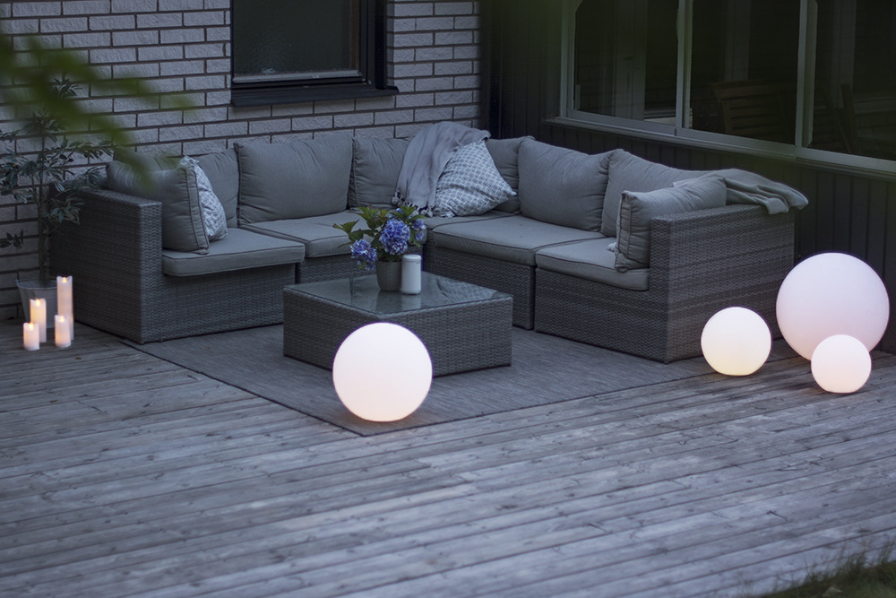 Outdoor decoration Globe - 25x25 cm - 8