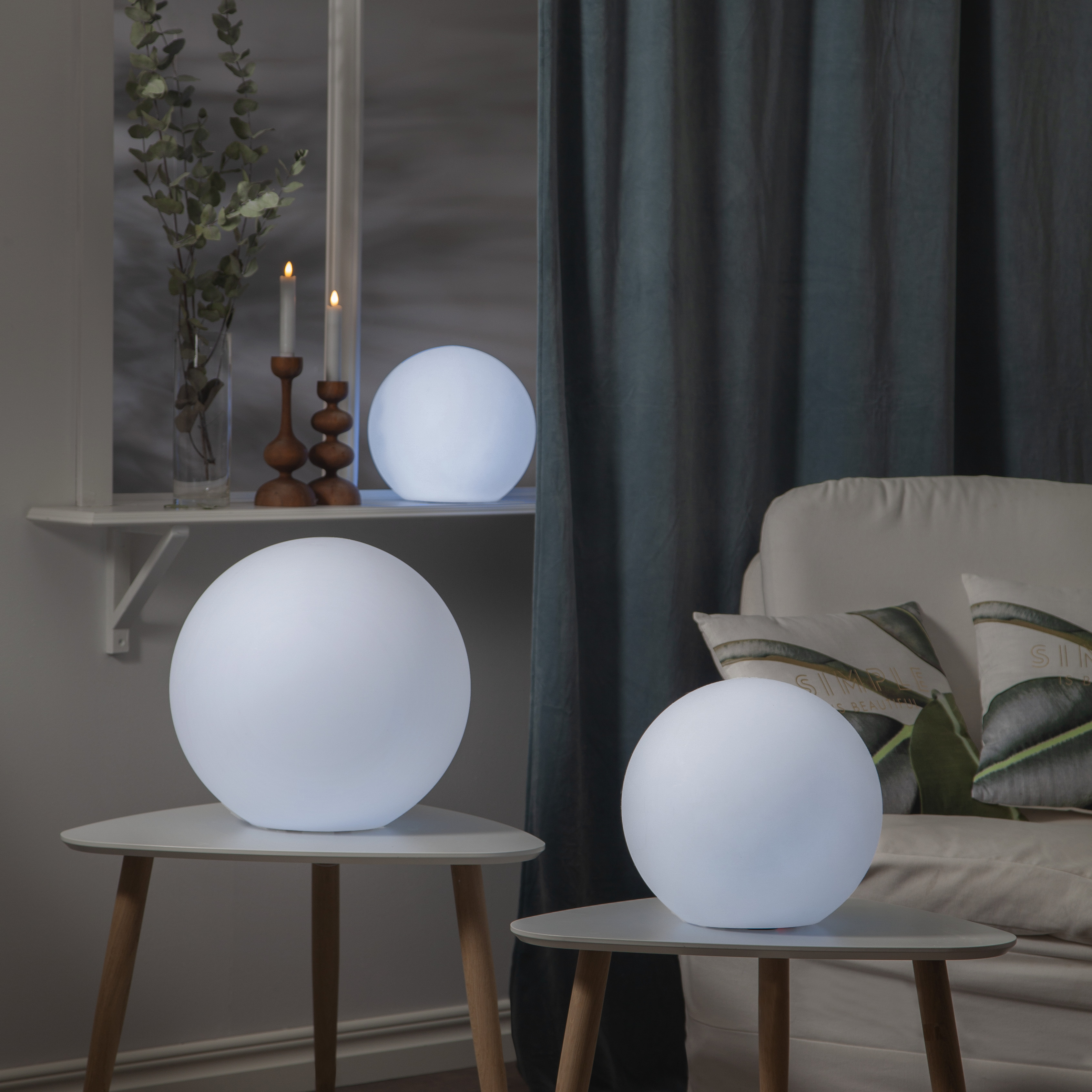 Outdoor decoration Globe - 25x25 cm - 3