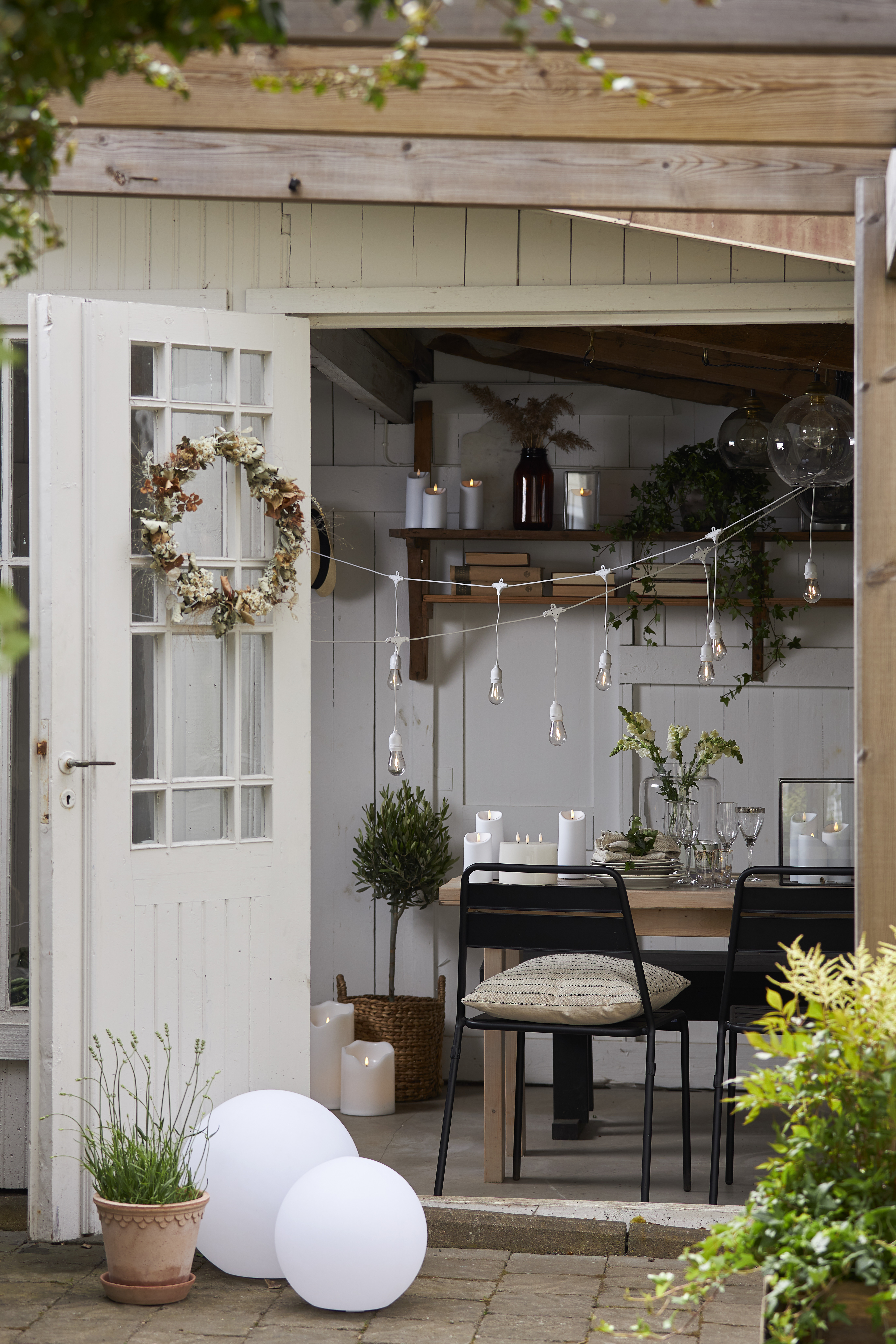 Outdoor decoration Globe - 25x25 cm - 10