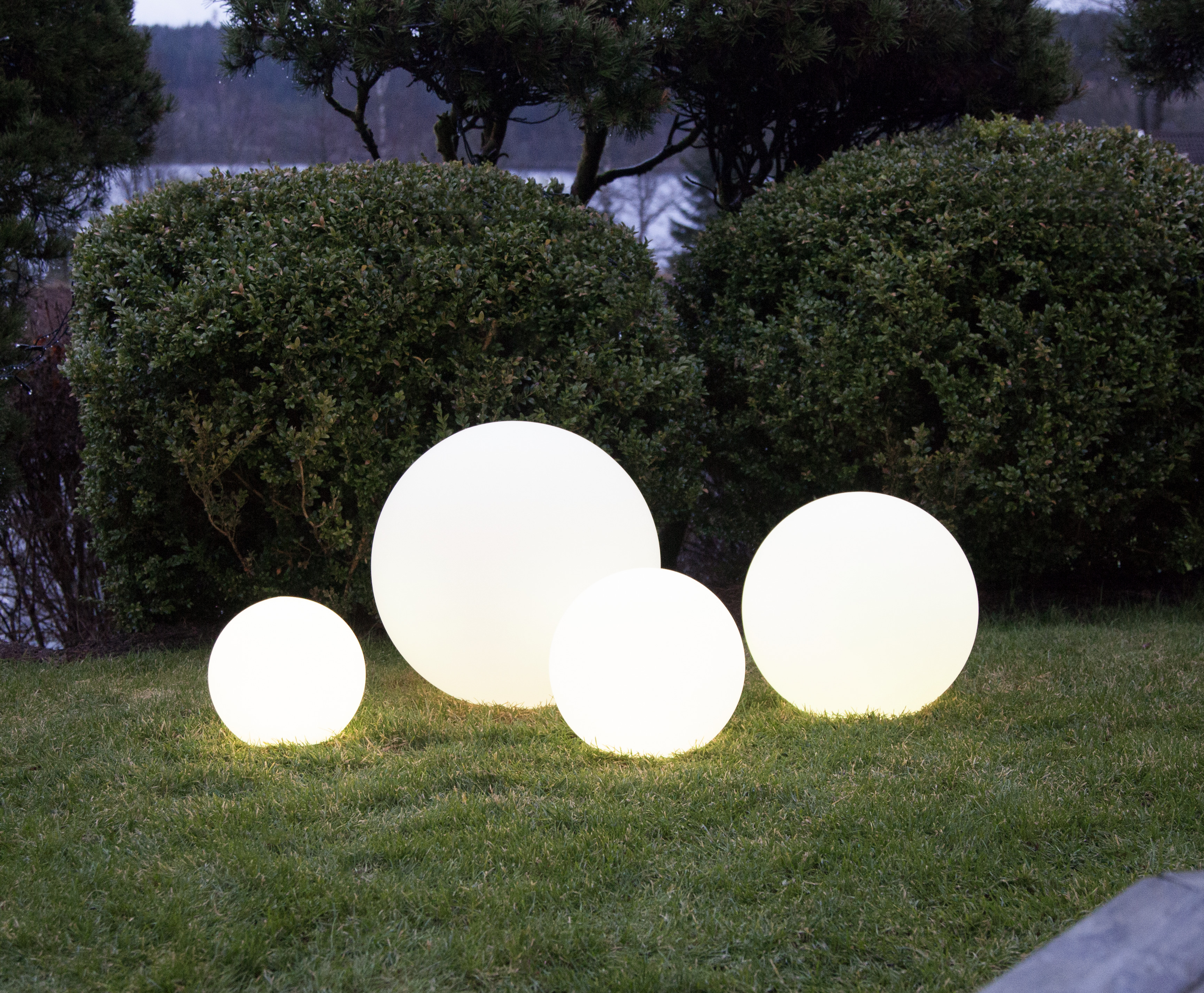 Outdoor decoration Globe - 25x25 cm - 4