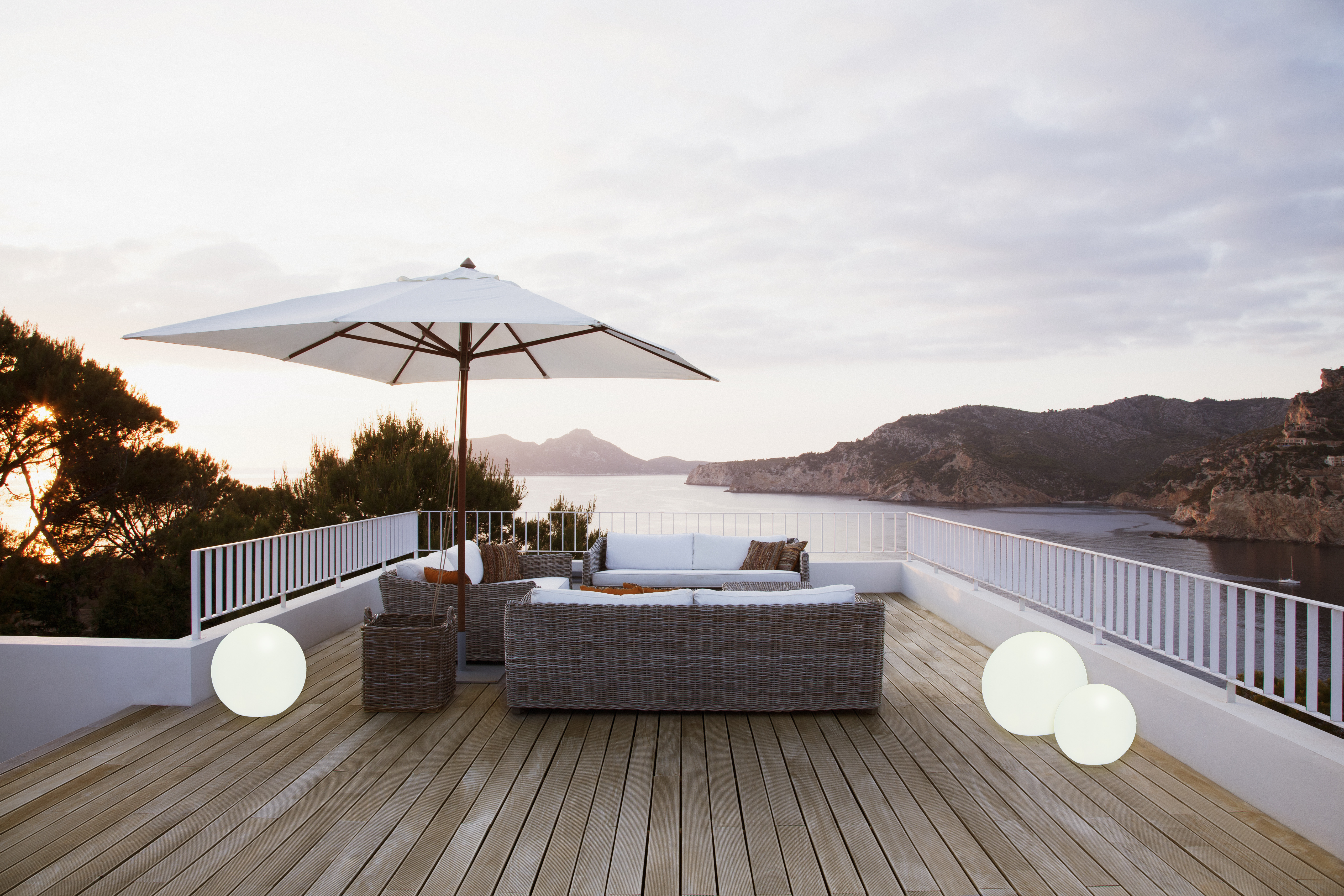 Outdoor decoration Globe - 25x25 cm - 6