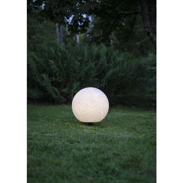 Utomhusdekoration GardenLight Stone - Grå - 3