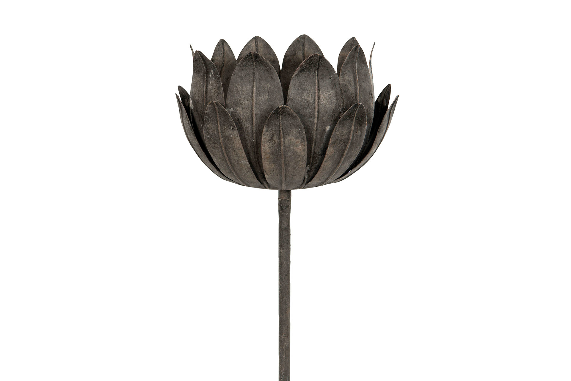 Marshall holder - Candlestick - Flower Metal 24x24/95 cm - 5