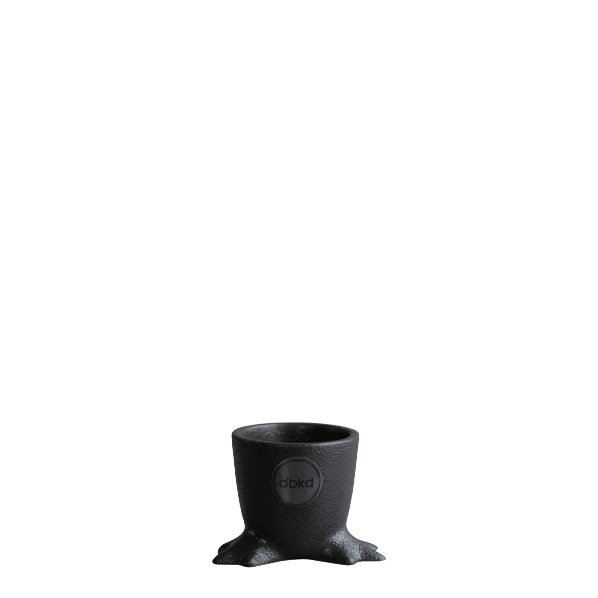 Egg cup with feet - Walking Egg Cup - Cast Iron - Ceramic - DBKD - 7