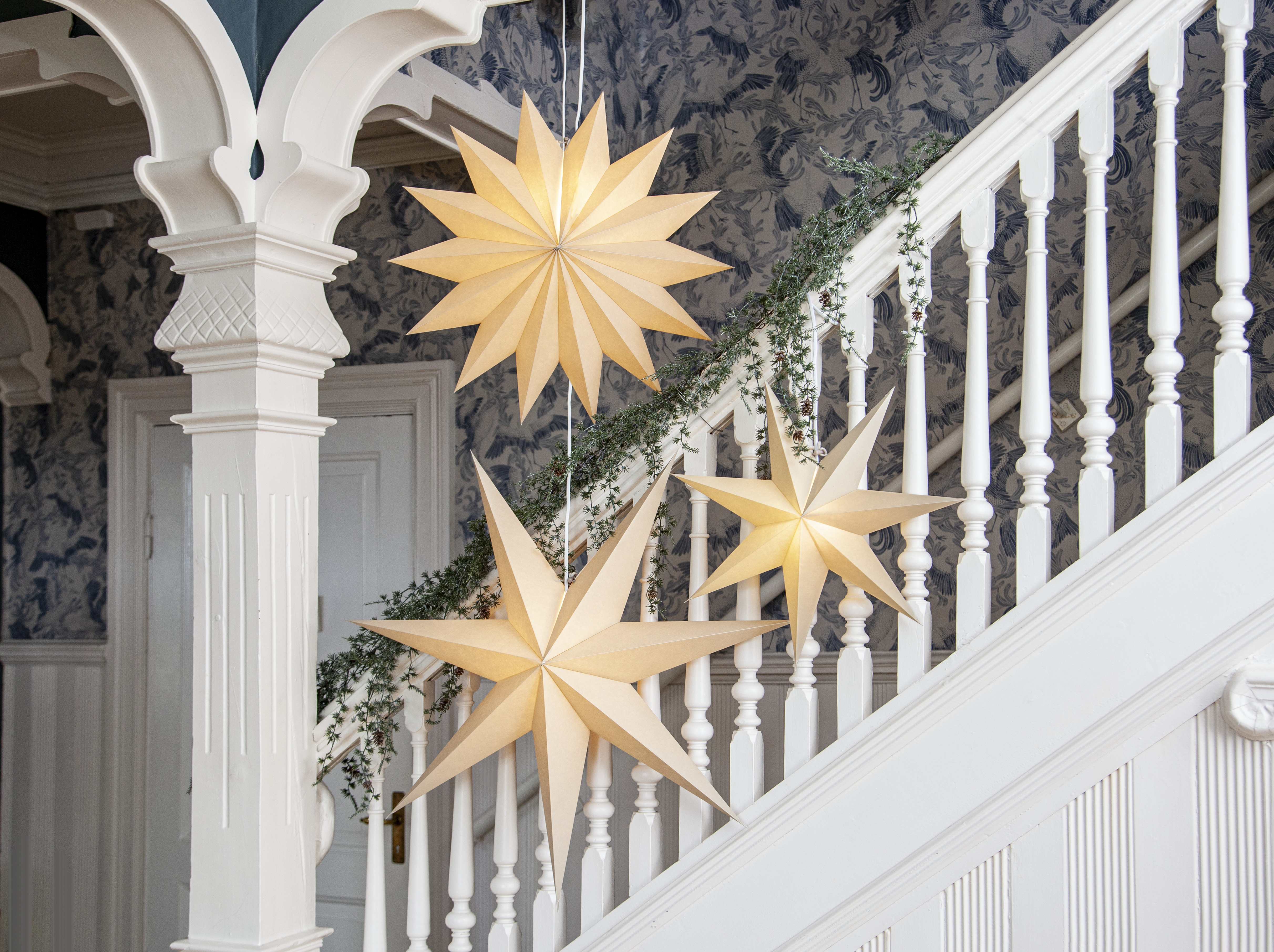 Paper star Beige 75x75 cm - 4