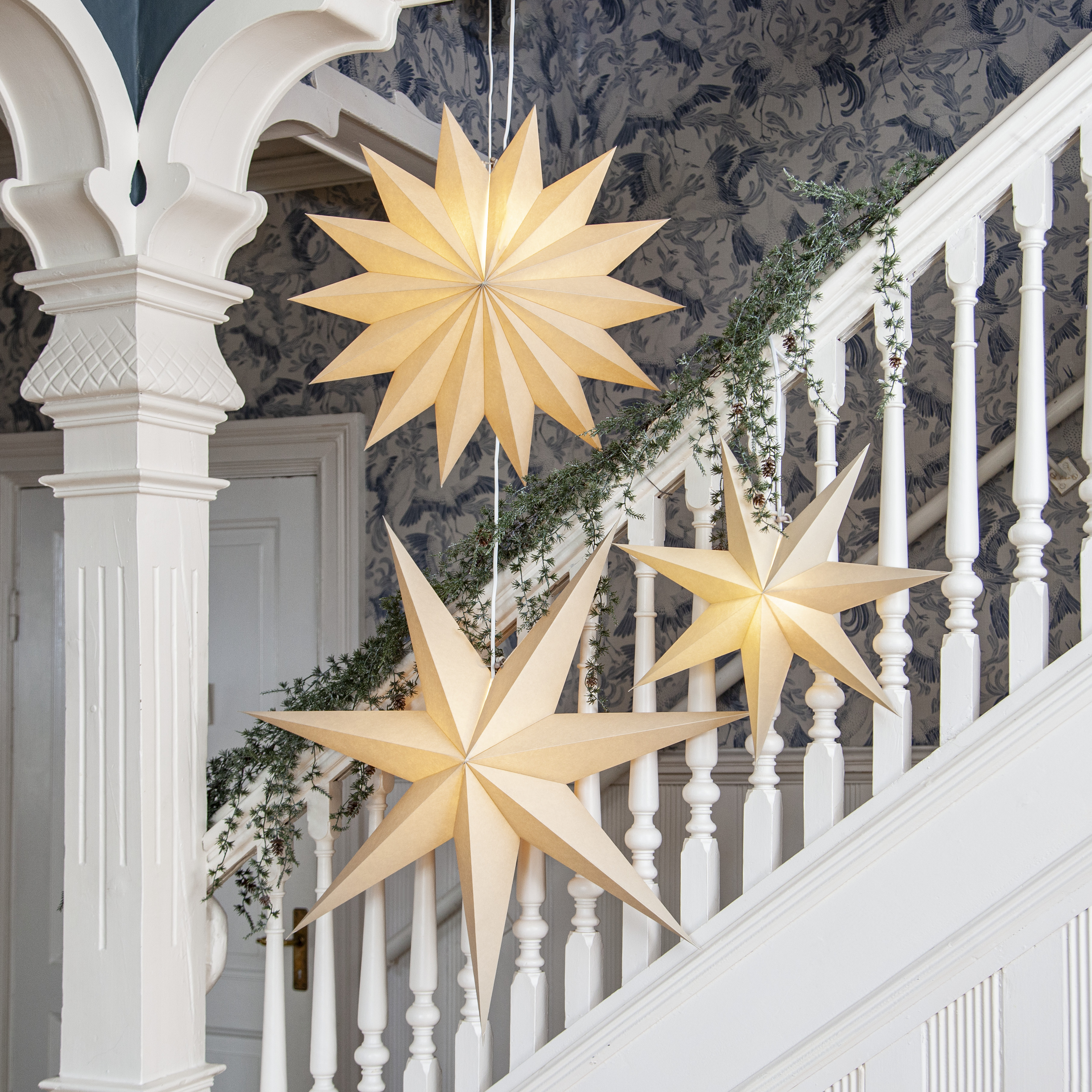 Paper star Beige 75x75 cm - 2