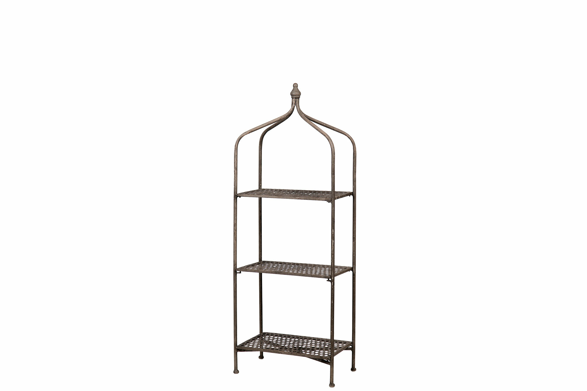 Hylla Knopp Fällbar Metall - 42x25x114 cm - 3