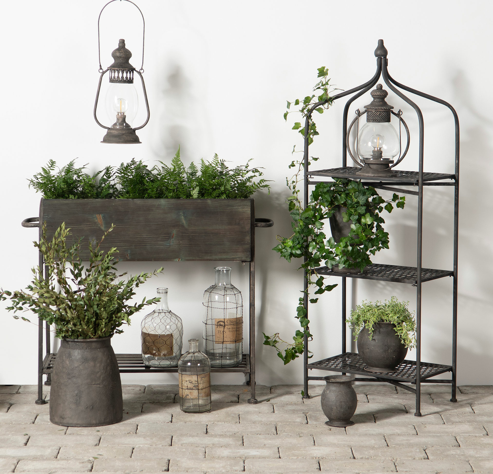 Hylla Knopp Fällbar Metall - 42x25x114 cm - 4