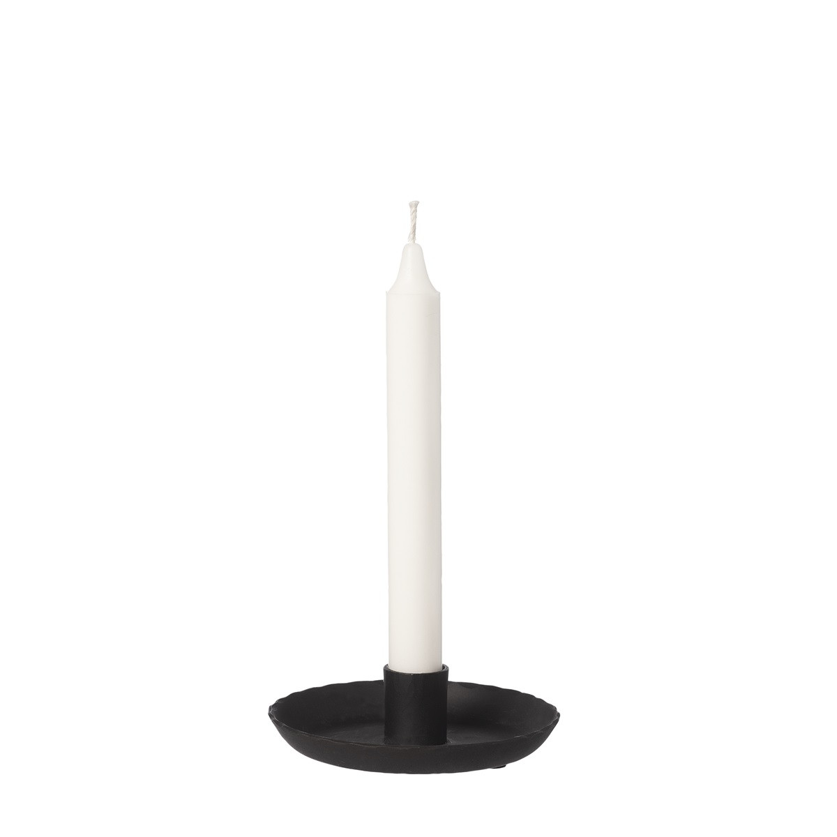 Ernst - Candle holder - Candlestick - Black - 12x4 cm - 8
