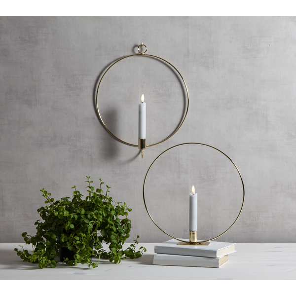 Inomhusdekoration med LED-Ljus Table - Mässing - 4