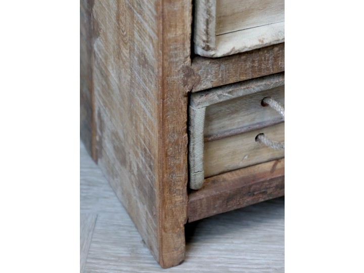 Cabinet - Chest of drawers - Chest of drawers with 10 brick moulds/wooden boxes - 4