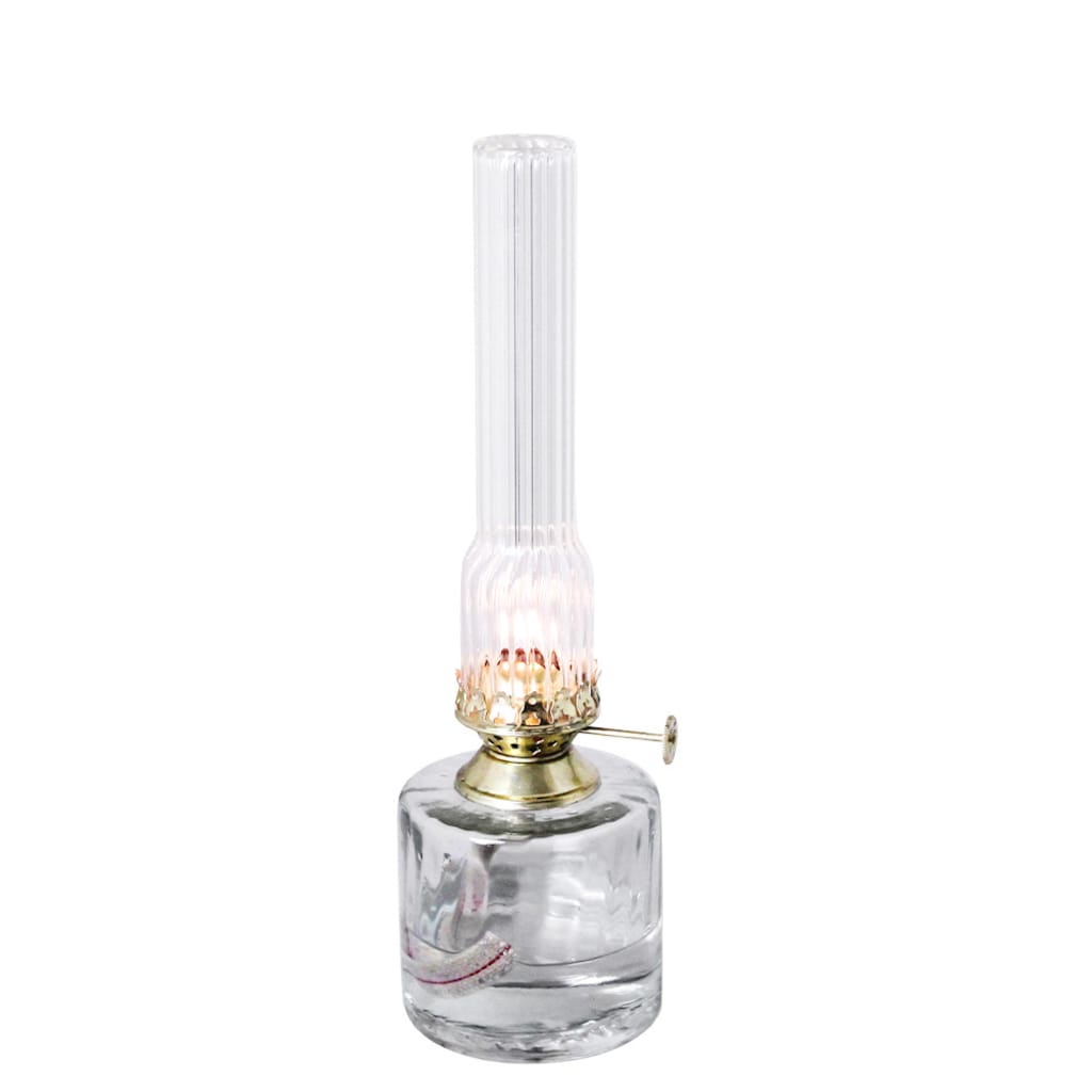 Elvira kerosene lamp - Clear - Straight Small - 3