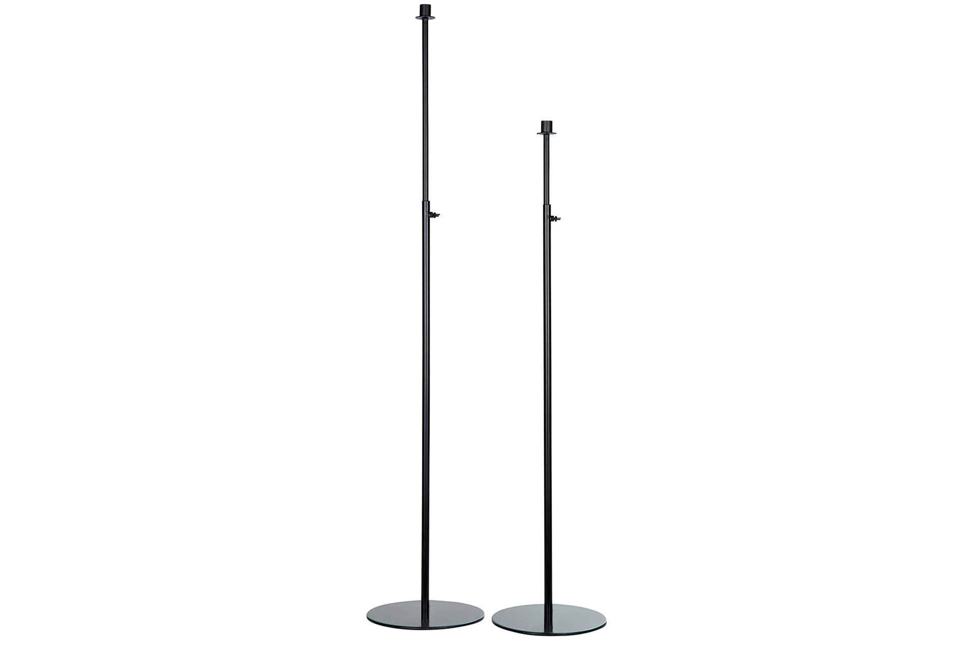 Candlestick Adjustable Black 82-154 cm - 3