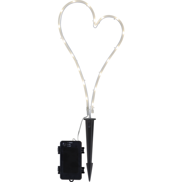LED Grave Light Decoration heart - 6