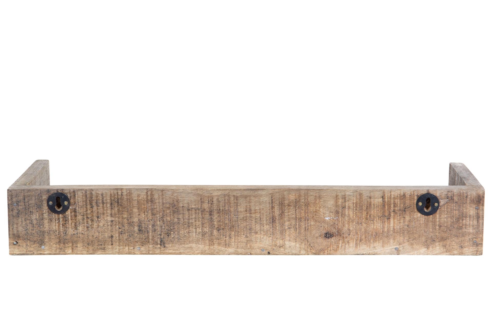 Wooden shelf with edges - 49x15x7 cm - 4