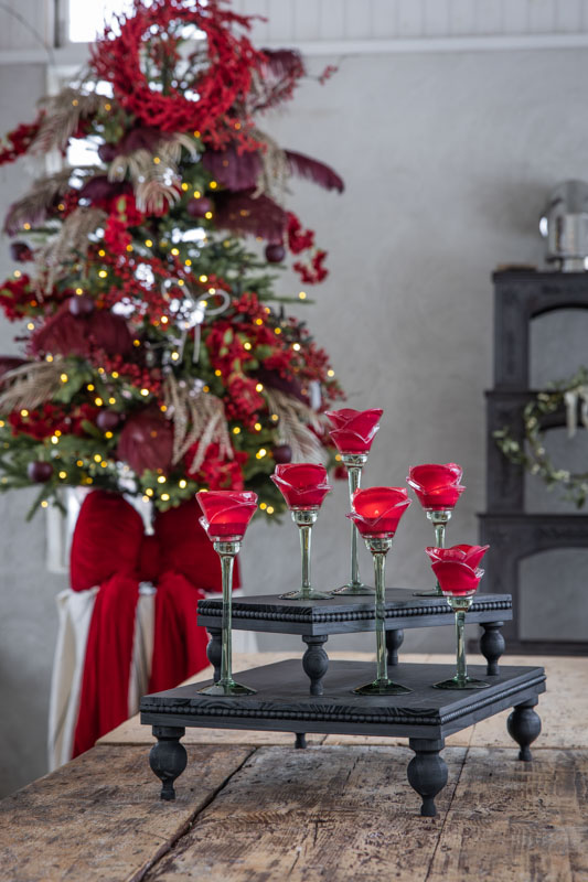 Rose Candle Holder – 21 cm