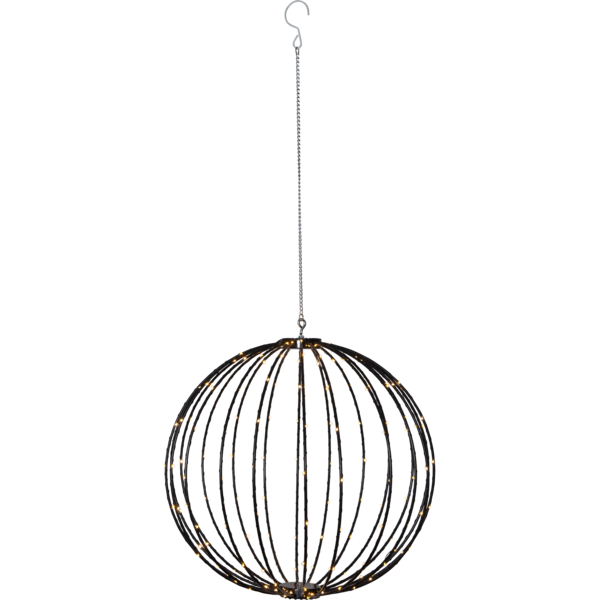 Hanging decoration - Sphere - Ball with light string - Large - 5
