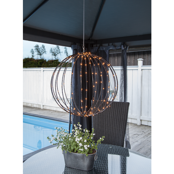 Hanging decoration - Sphere - Ball with light string - Large - 6