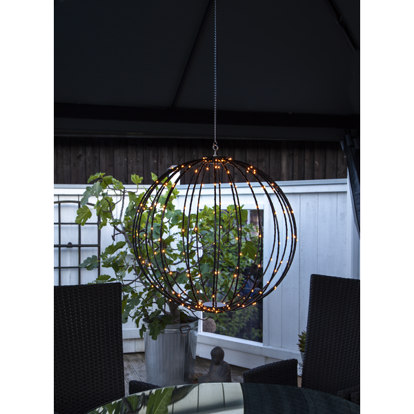 Hanging decoration - Sphere - Ball with light string - Large - 2