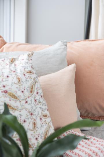 Cushion cover 50x50 cm - Linen - Beige - 4
