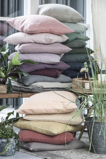 Cushion cover 50x50 cm - Linen - Beige - 5