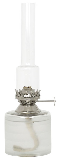 Fotogenlampa med frostat glas - 25 cm - 6
